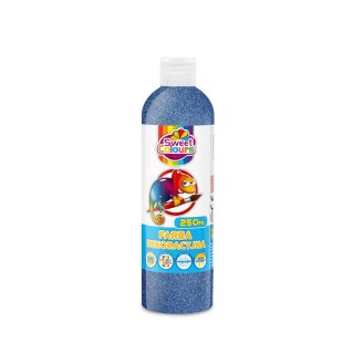 Farby plakatowe brokatowe 250ml.niebieska OTOCKI (X)
