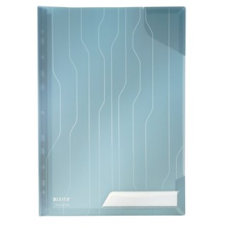 Folder Leitz Combifile, usztywniony, niebieski przezroczty, folia 3 szt., 200 mic., 47280035