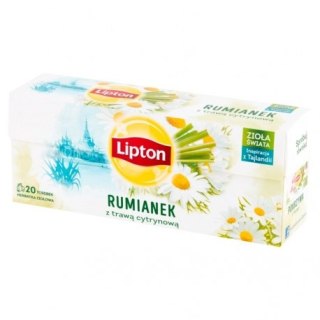 Herbata LIPTON TAJLANDIA rumianek z trawą cytrynową 20t ziołowa
