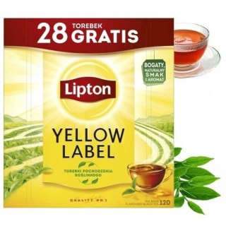 Herbata LIPTON YELLOW LABEL 120 torebek 2g