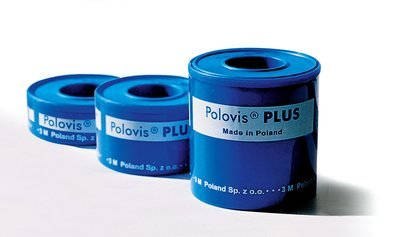 Hipoalergiczny przylepiec tkaninowy jedwabny 5m x 12.5mm POLOVIS PLUS VISCOPLAST 3M-UU009017730
