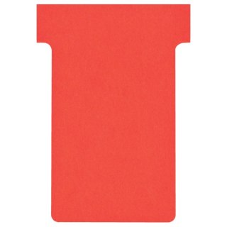 Karteczki T-Card Nobo, rozmiar 2, czerwone 100 szt. 2002003