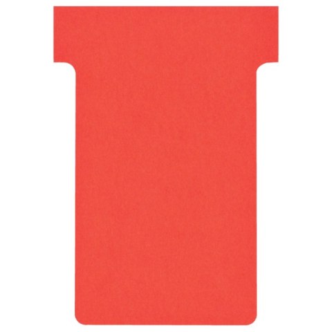 Karteczki T-Card Nobo, rozmiar 2, czerwone 100 szt. 2002003 Karteczki T-Card Nobo, rozmiar 2, czerwone 100 szt. 2002003