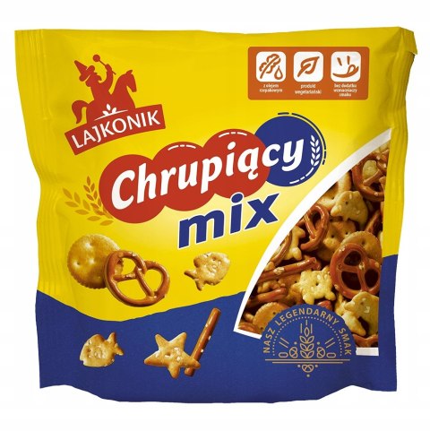 Krakersy LAJKONIK chrupiący mix 180g Krakersy LAJKONIK chrupiący mix 180g