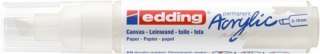 Marker akrylowy 5-10 mm matowa biel 5000/922/B Edding