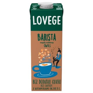 Napój roślinny SANTE OWSIANE bez cukru 1L LOVEGE BARISTA