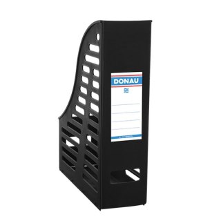 Pojemnik ażurowy na dok.PP A4 składany czarny DONAU grz.85mm