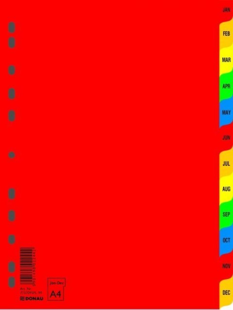 Prze.A4 kol.mies.JAN-DEC 7737 7737095PL-99 DONAU