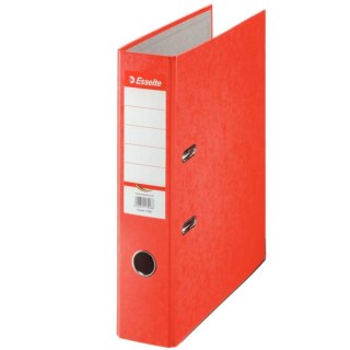 Segregator Esselte Rainbow A4, szer. 75 mm, czerwony, 17926