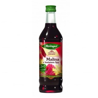 Syrop HERBAPOL Owocowa Spiżarnia malina z lipą 420ml
