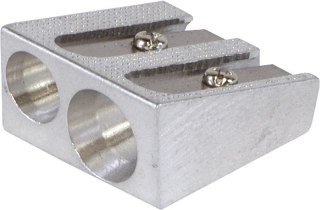 Temperówka DONAU, aluminiowa, podwójna, srebrna 7862001PL-99