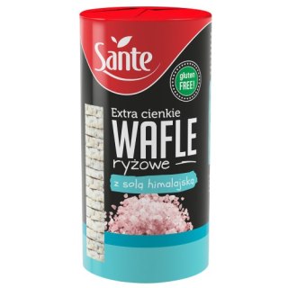 Wafle ryżowe z solą himalajską extra cienkie 110g SANTE