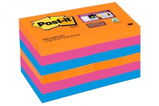 Bloczki 3M POST-IT 51x51mm BANGKOK 12x90k Super Sticky 70005252104