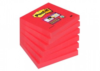 Bloczki_3M POST-IT 76x76mm różowe Super Sticky 6x90kartek 70005198125 SALE