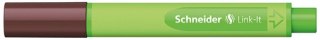CIENKOPIS SCHNEIDER LINK-IT, 0,4 MM, CIEMNO-BRĄZOWY SR191218