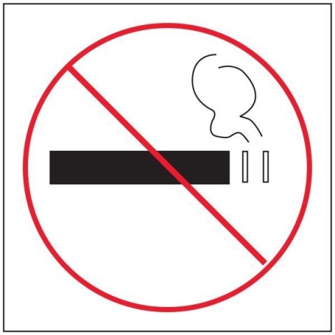 Etykiety 00845 ZAKAZ PALENIA APLI