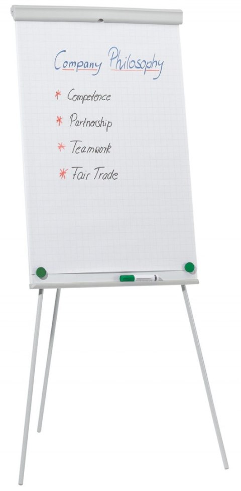 Flipchart na trójnogu , 68x105cm, tablica suchoś. -magn., typu Q-CONNECT KF10850
