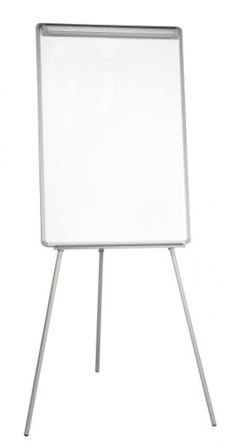 Flipchart na trójnogu BI-OFFICE, 70x100cm, tablica suchoś-magn., plastikowa rama GEA2306315