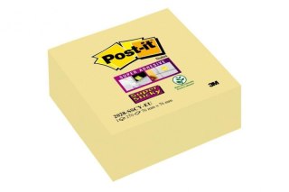Kostka samoprzylepna POST-IT_ Super Sticky (2028-SSCY), 76x76mm, 270 kart., żółta