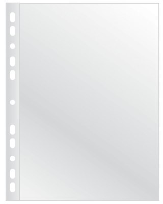 Koszulka krystaliczna Q-CONNECT A4 (100) 75mic KF14843