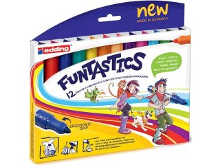 Pisaki FUNTASTICS grube 12kol. EDDING 14/12S ED (X)