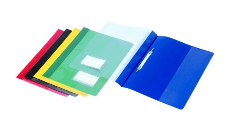 Skoroszyt z kiesz.1710001-10 niebieski DONAU