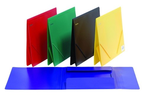 Teczka z gumka A4 PP 175400-02 czarny BIELLA