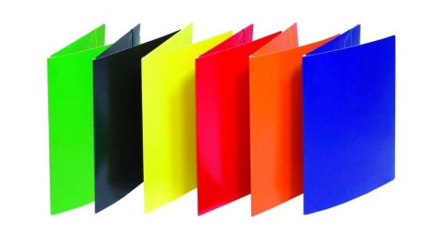 Teczka z gumka lak.DOX 2056001 -04 DONAU czerwona