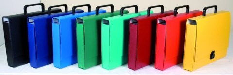 Teczka z rączką zamyk.czarna 2078001PL-01