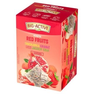 Herbata BIG-ACTIVE RED FRUTIS 20 kopert/45g owocowo-ziołowa