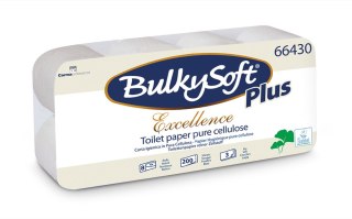 Papier toaletowy (8rolek) biały, celuloza, 3w, 23m, Excellence, 66430 BULKYSOFT