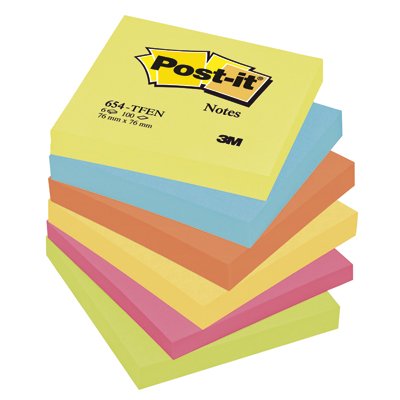 Blocz.76x76 p.SPOKOJNA 654MLBA 6szt.POST-IT 3M   FT510283482