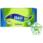 Chusteczki VELVET BALSAM ALOESU I NAGIETEK (70sztuk) 3 warstwy