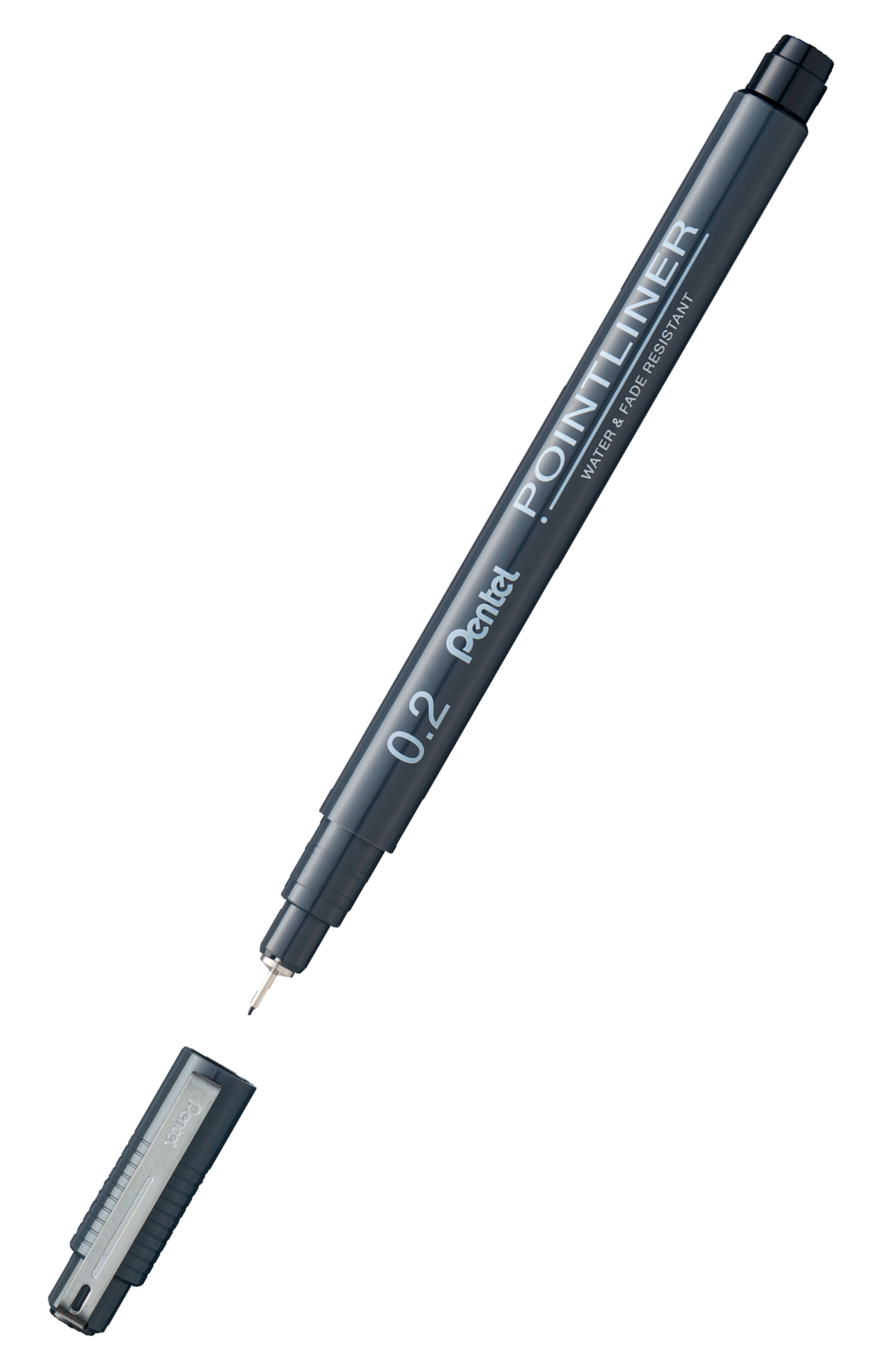 cik0016059 Cienkopis kalibrowany POINTLINER czarny S20P-2A 0,2mm PENTEL - obrazek 1