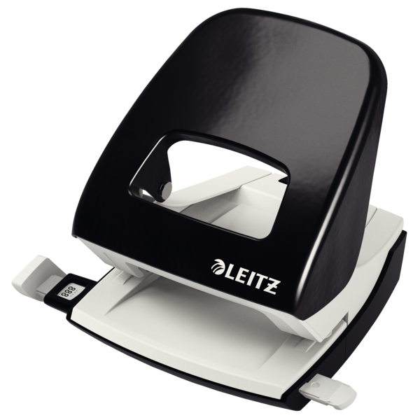 dzk0730187 Dziurkacz 5008 LEITZ czarny 30 kartek duży metalowy 50080095 - obrazek 1
