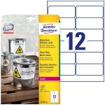 Etykiety Heavy Duty L4776-20 99,1 x 42,3 20 ark. Trwałe, białe, poliestrowe, Avery Zweckform SALE