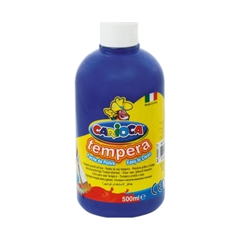 Farba tempera 500 ml, granatowa CARIOCA 170-2277/170-2665