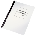 Grzbiety wsuwane LEITZ A4/3mm czarny do 30 kartek 50szt 21768 - obrazek 5