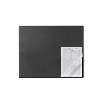 Podkład na biurko z zabezpieczeniem krawędzi 650x500mm czarny DURABLE 729301 SALE