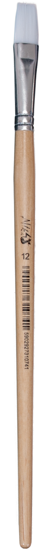 Pędzle nylonowe płaskie nr12 6812      KOH I NOOR