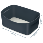 MyBox Cosy Pojemnik bez pokrywki, szary Leitz 52640089 - obrazek 4