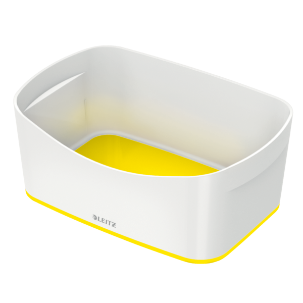 MyBox Pojemnik bez pokrywki, biało-żółty 52571016 LEITZ