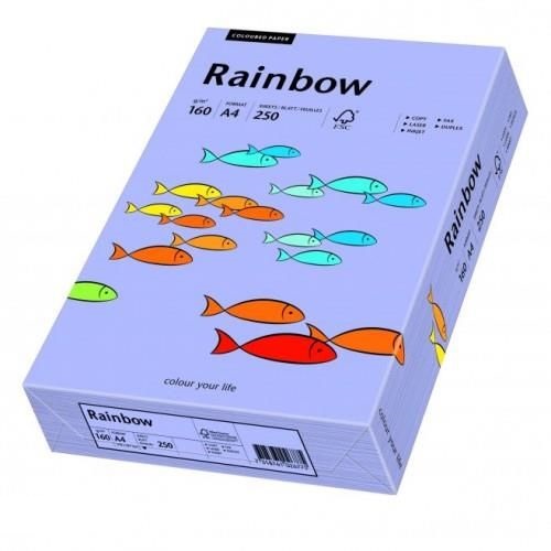 Papier xero kolorowy A4 160g fiolet R60 RAINBOW 88042571 250ark