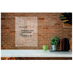 Tablica akrylowa suchościeralna do zawieszania na ścianie Nobo Home 600x450mm  1915621 - obrazek 2