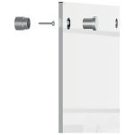 Tablica akrylowa suchościeralna do zawieszania na ścianie Nobo Home 600x450mm  1915621 - obrazek 5