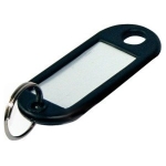 Zawieszka do kluczy czarna (100szt.) ARGO 607112