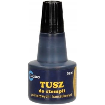 butelka tuszu czarnego Taurus